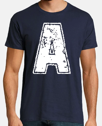 T-shirt lettera un college