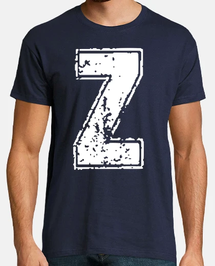 T-shirt lettera z college