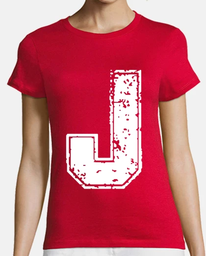 Tee-shirt lettre j collège