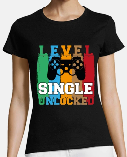 Tee-shirt LEVEL - CELIBATAIRE - UNLOCKED Femmes