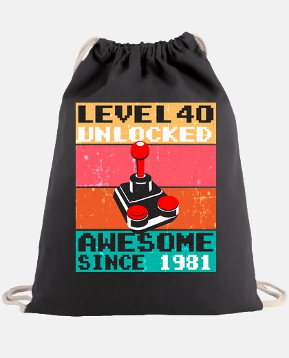 Bolsa Level 40 Unlocked awesome since 1981