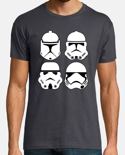 Tee-shirt L'évolution de Stormtrooper (garçon)