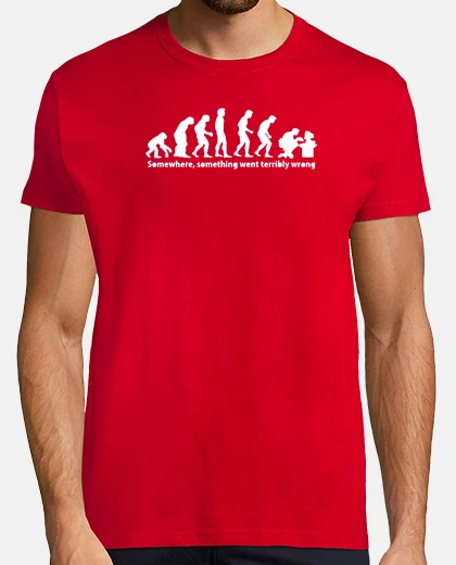 Tee-shirt L'évolution du geek