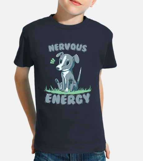 Abbigliamento levriero di energia nervosa - maglietta per bambini