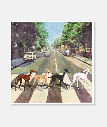 Tableau lévriers de Liverpool