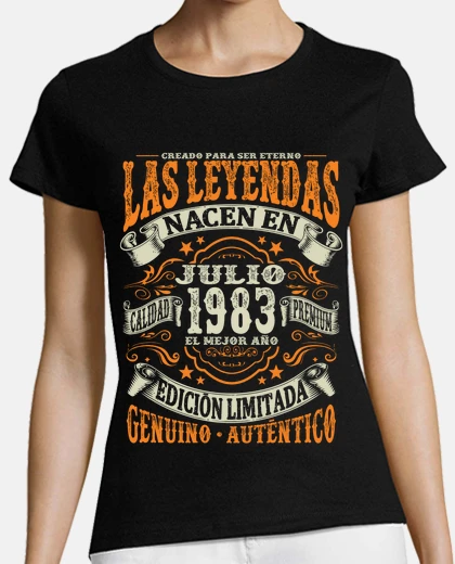 Playera leyenda de julio de 1983 - 40 años