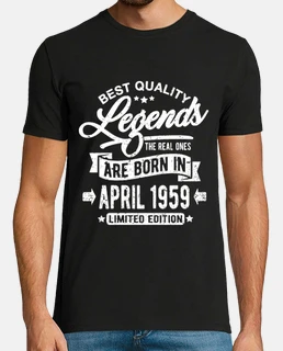 Leyendas nacen en abril 1959