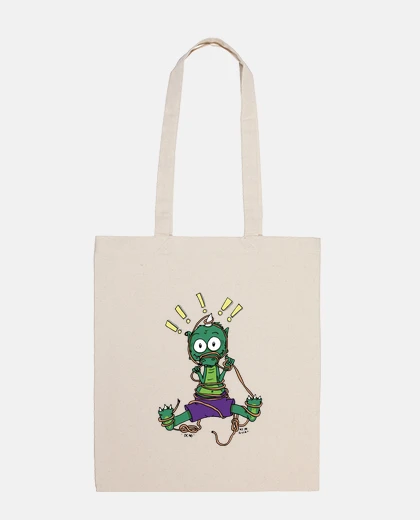 Sac lézard emmêlé