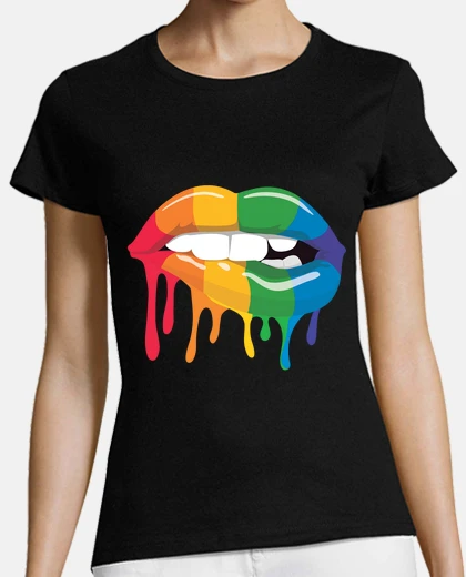 T-shirt lgbt gay pride gay lesbians csd rainbow