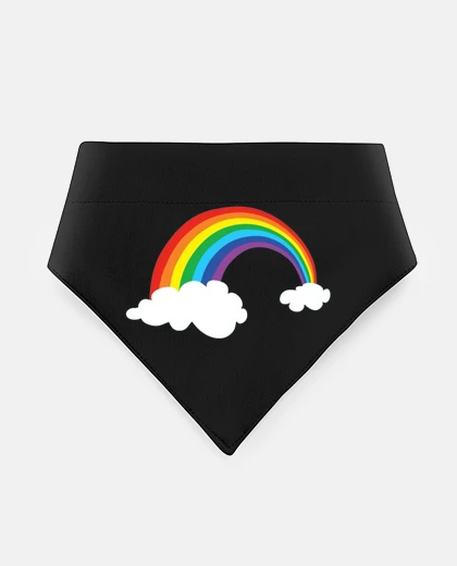 Mascotas lgbt rainbow shaped doggie bridge