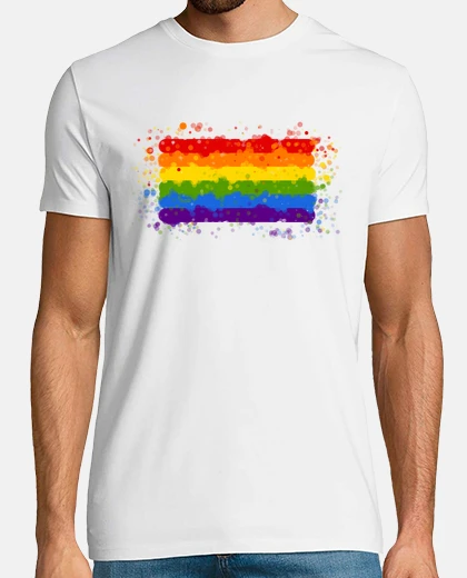 T-shirt lgtb flag