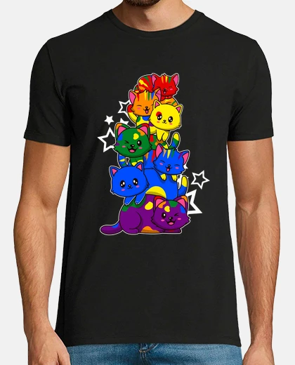 T-shirt lgtbi kittens pride gay humor animals cats