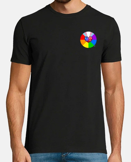 T-shirt lgtbiq heart