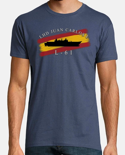 T-shirt lhd juan carlos i (l-61)