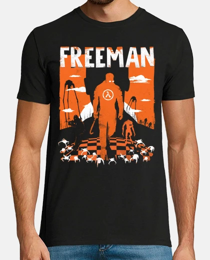 Tee-shirt l'homme libre - demi-vie - demi-vie