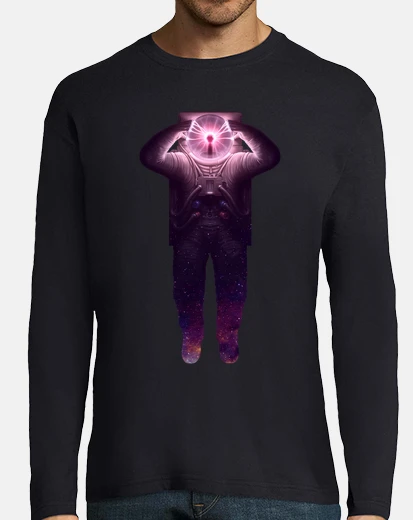 Tee-shirt l'homme plasmanauta à manches longues
