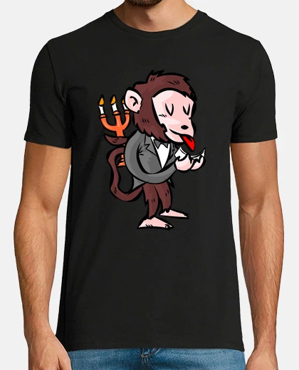 Tee-shirt lia singe majordome pitis