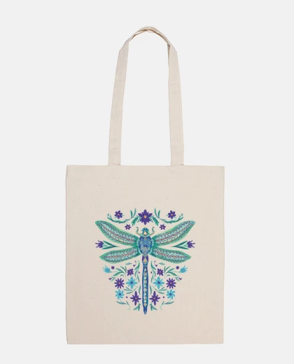Borsa libellula moda boho hippy