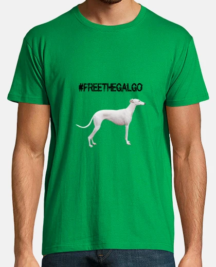 T-shirt libera il galgo di desatikha arts