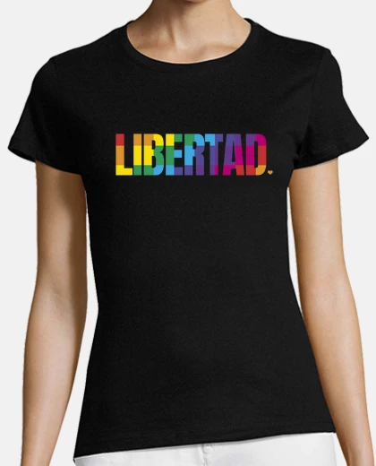 T-shirt libertà - band dell39era arcobaleno