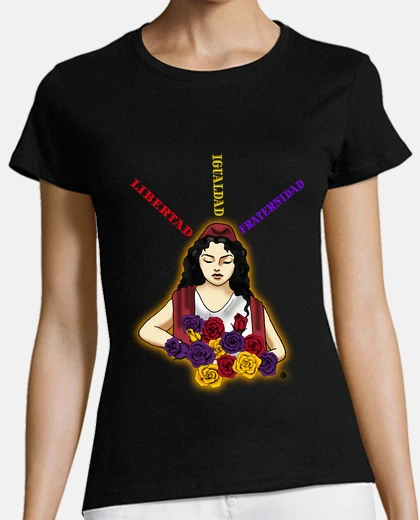 T-shirt libertà dad uguale dad Fraternité