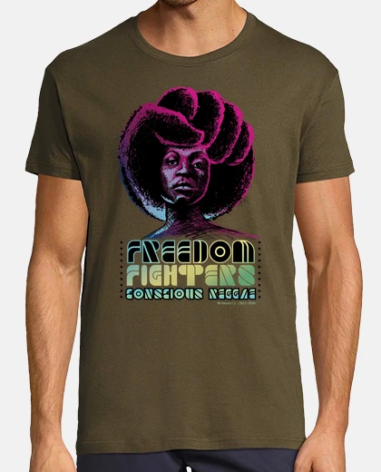 T-shirt libertà fight ERS consapevole r egg ae 