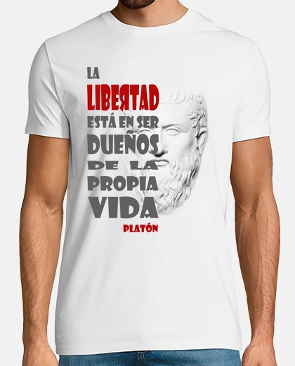 Playera Libertad Platón