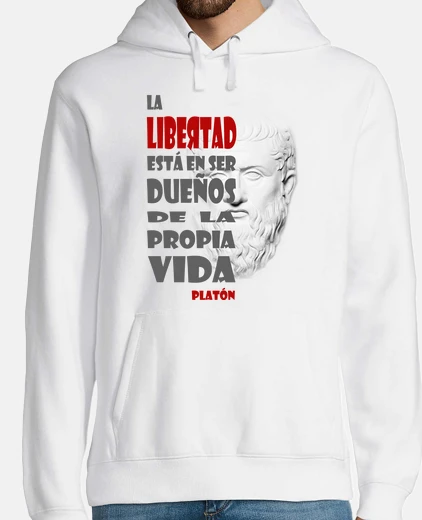 Sudadera Libertad Platón