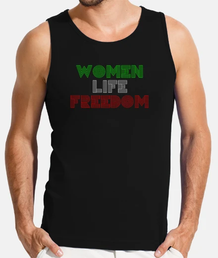Tee-shirt liberté de la vie des femmes femmes ira