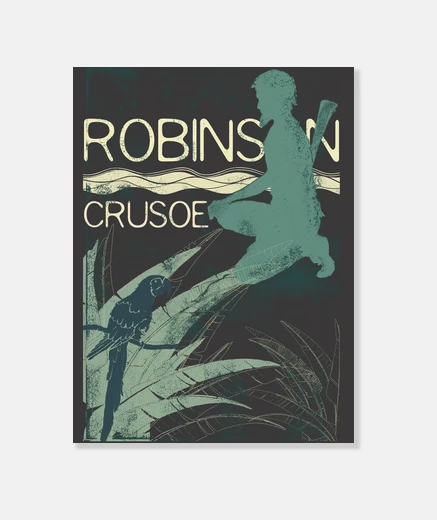 Stampa libri classici - robinson crusoe