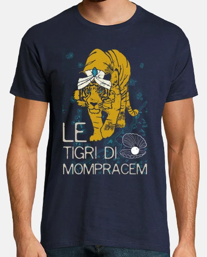 T-shirt libri classici - sandokan