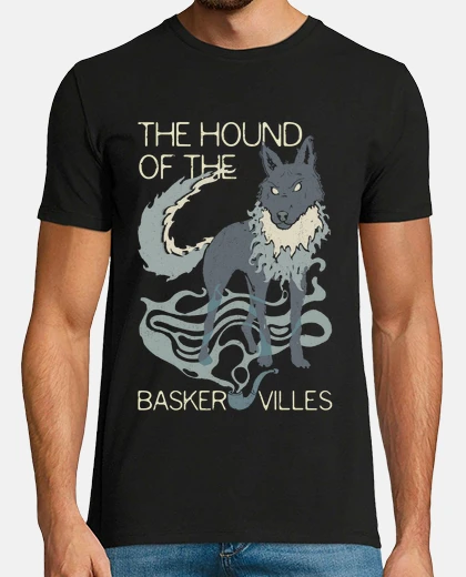 T-shirt libri classici, sherlock holmes