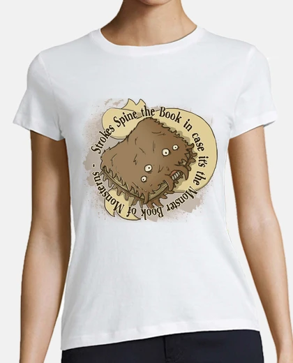 Playera libro monstruo