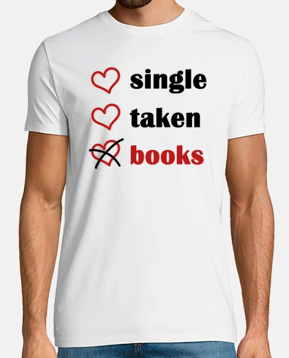 Camiseta libros de una sola toma - para booknerd