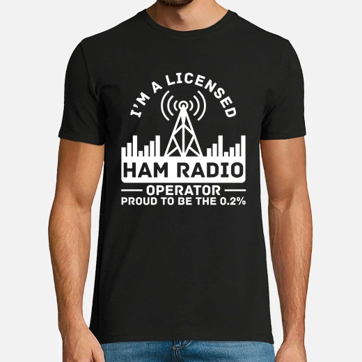 licensed ham radio operator proud