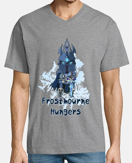 T-shirt lich king - collo dotato v