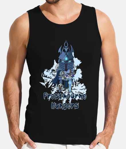 T-shirt lich king - senza maniche uomo