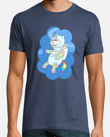 Tee-shirt licorne astronaute