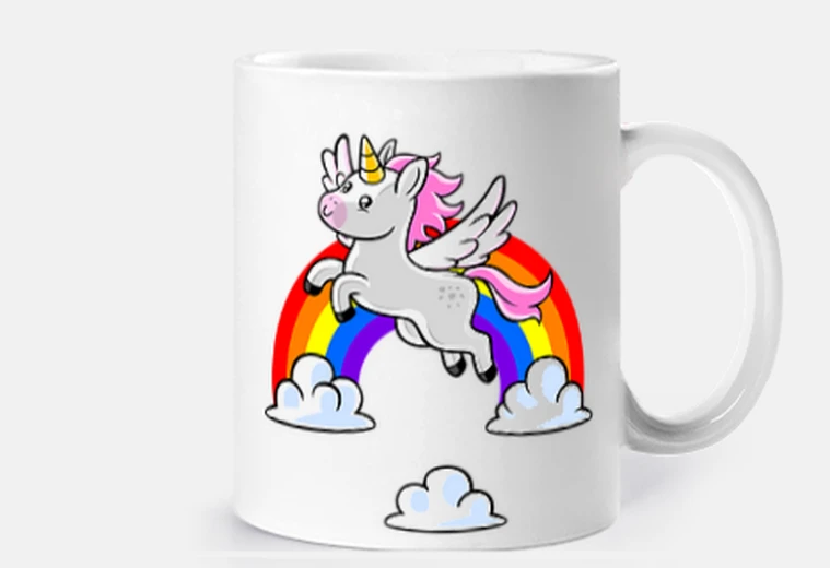 Mug Licorne kawaii lgtb