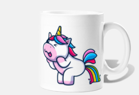 MUG LICORNE ARC EN CIEL - HOME DECO