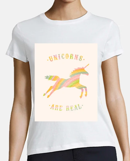 Tee-shirt licornes sont r&eacute;els