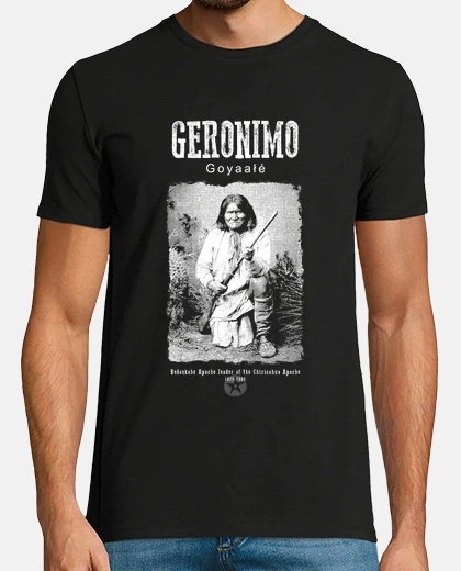 Camiseta líder geronimo-indio-apache