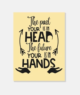 Lienzo Motivacional Positivo Mensaje Texto Inglés Inspiración Motivación