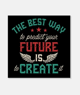 Lienzo Texto Motivación Estilo Retro Mensaje Positivo