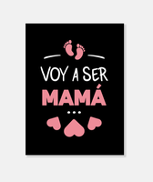 Cuadro voy a ser mama