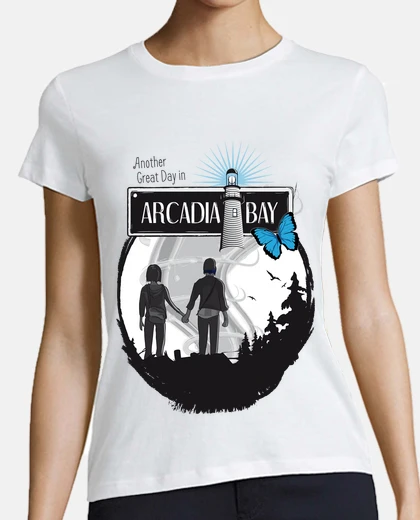 Tee-shirt life is baie arcadia étrange