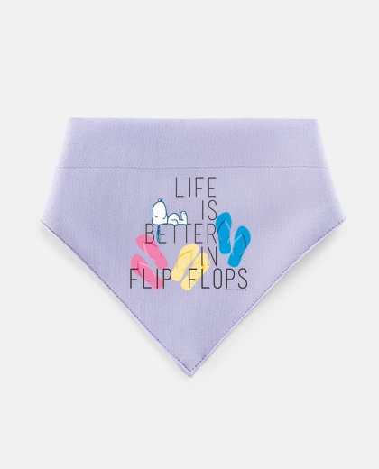 Mascotas life is better in flip flops