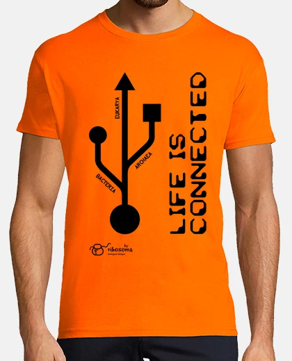 Camiseta Life is connected ᛘ