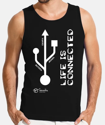 Camiseta Life is connected ᛘ