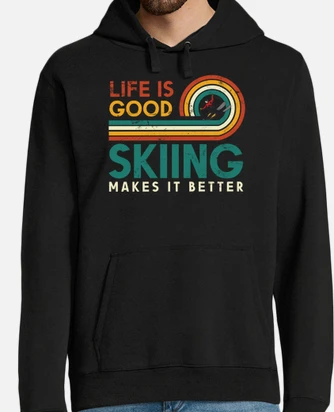 Life is good shop hooded t shirt